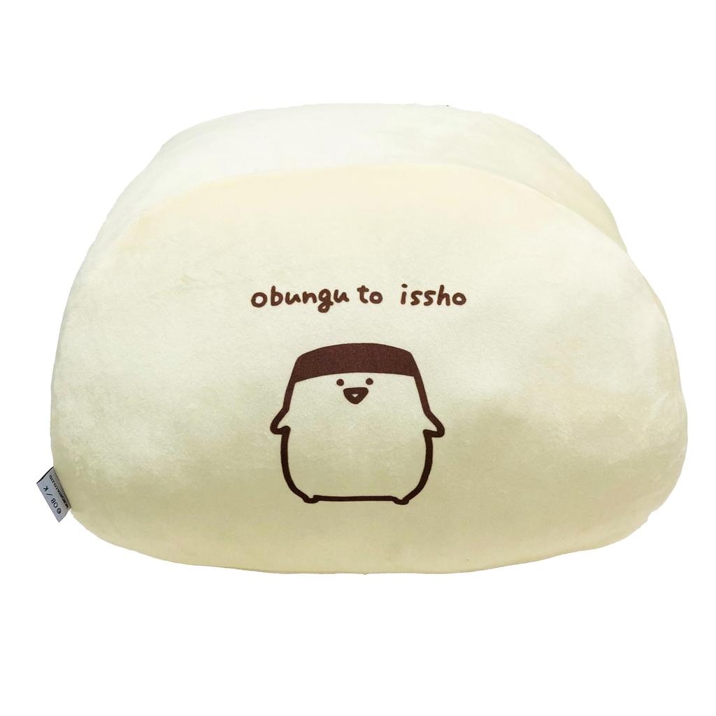 MORIPiLO Body Pillow to Me Soft and Soft to the Plush Nap Morishita Makura "Obungu Issho" (Hug Cushion) - Touch, Toy, Pillow, 40x25x25cm, Yellow,