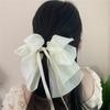 Mesh Bowknot Hair Claw Korean Sweet Ribbon Bow Ponytail Clip Women Girl Elegnat Grab Clip Female Headwear Hair Style Accessories
