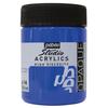 Acrylic Paint - PÉBÉO - 500 Ml Pot - Imitation Cobalt Blue - Matte Finish - Advanced