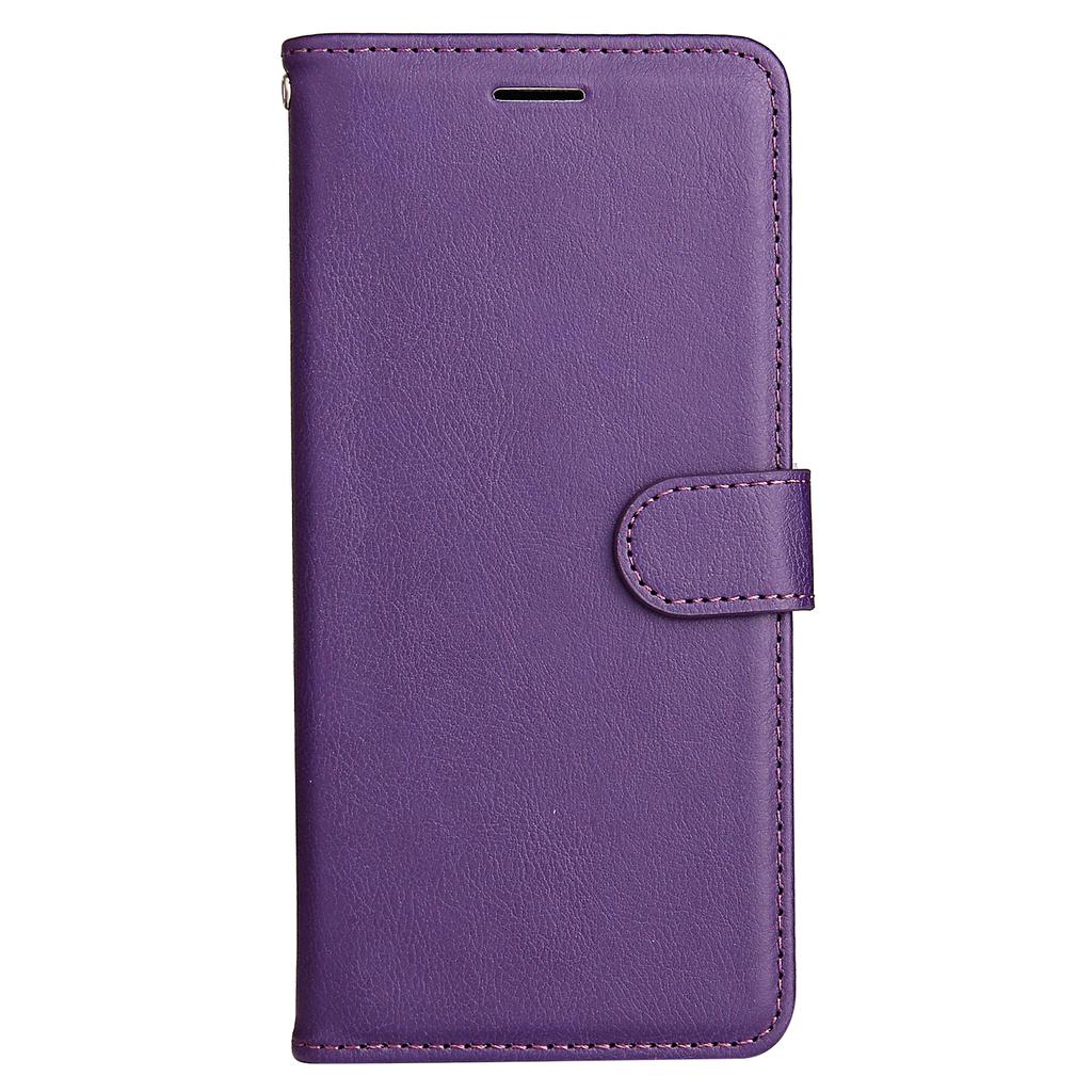 For Xiaomi 13 Pro 5G Case Solid Color Leather Mobile Cover Wallet Stand with Strap