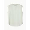 Budhi Mudra Simple Round Sleeveless  Clearly Aqua