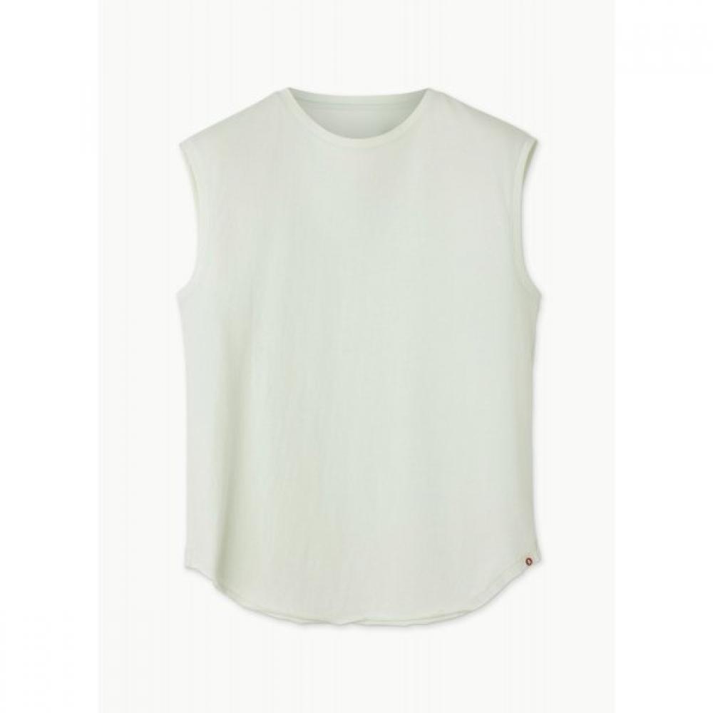 Budhi Mudra Simple Round Sleeveless Clearly Aqua