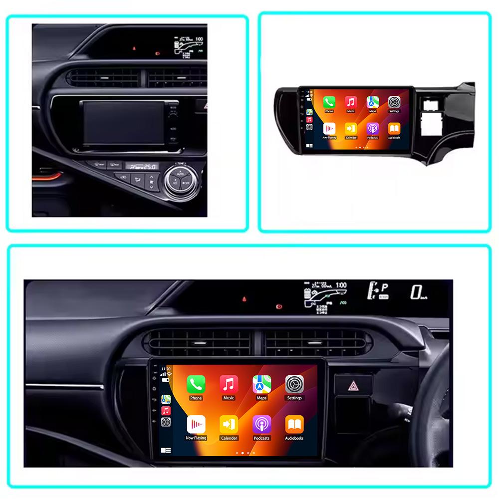 Android Car 5G WIFI Радио Навигация GPS Для Toyota Aqua Prius C 2011-2017 Мультимедийный Плеер Радио 2Din DVD Carplay экран