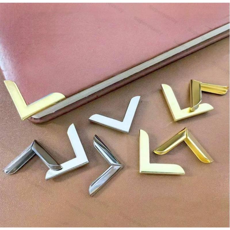 300PCS Metal Corner Protectors Rust-Proof Durable Edge Guards for Scrapbooks Photo Albums Menus DIY Art Projects