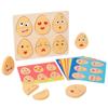 Children Sensory Thinking Training Board Game Montessori Shape Matching Parish Learning Games Educational Toys for 1-3 Years Old