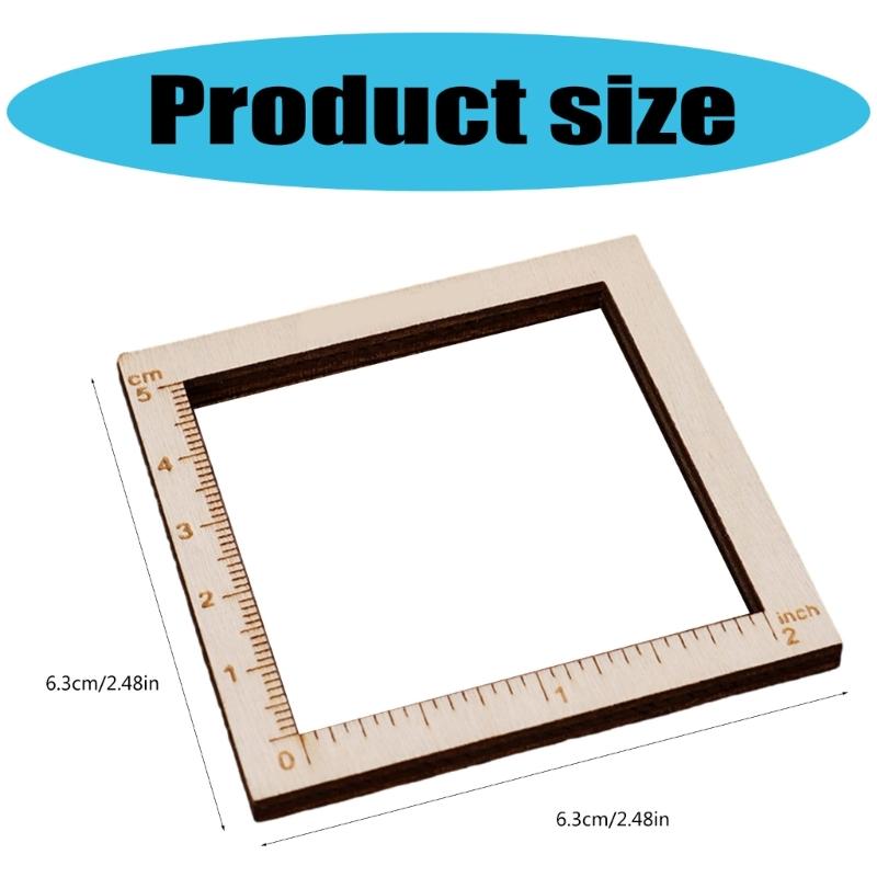 Деревянный калибр спиц, линейка для вязания, инструмент для вязания, инструмент для измерения вязания, линейка для вязальщиц, аксессуары для вязания крючком