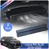 Крышки воздухозаборников для Lexus RX AL20 300 450h 2016~2024 Под задними сиденьями Вентиляция Кондиционер Вентиляционные решетки Аксессуары для интерьера