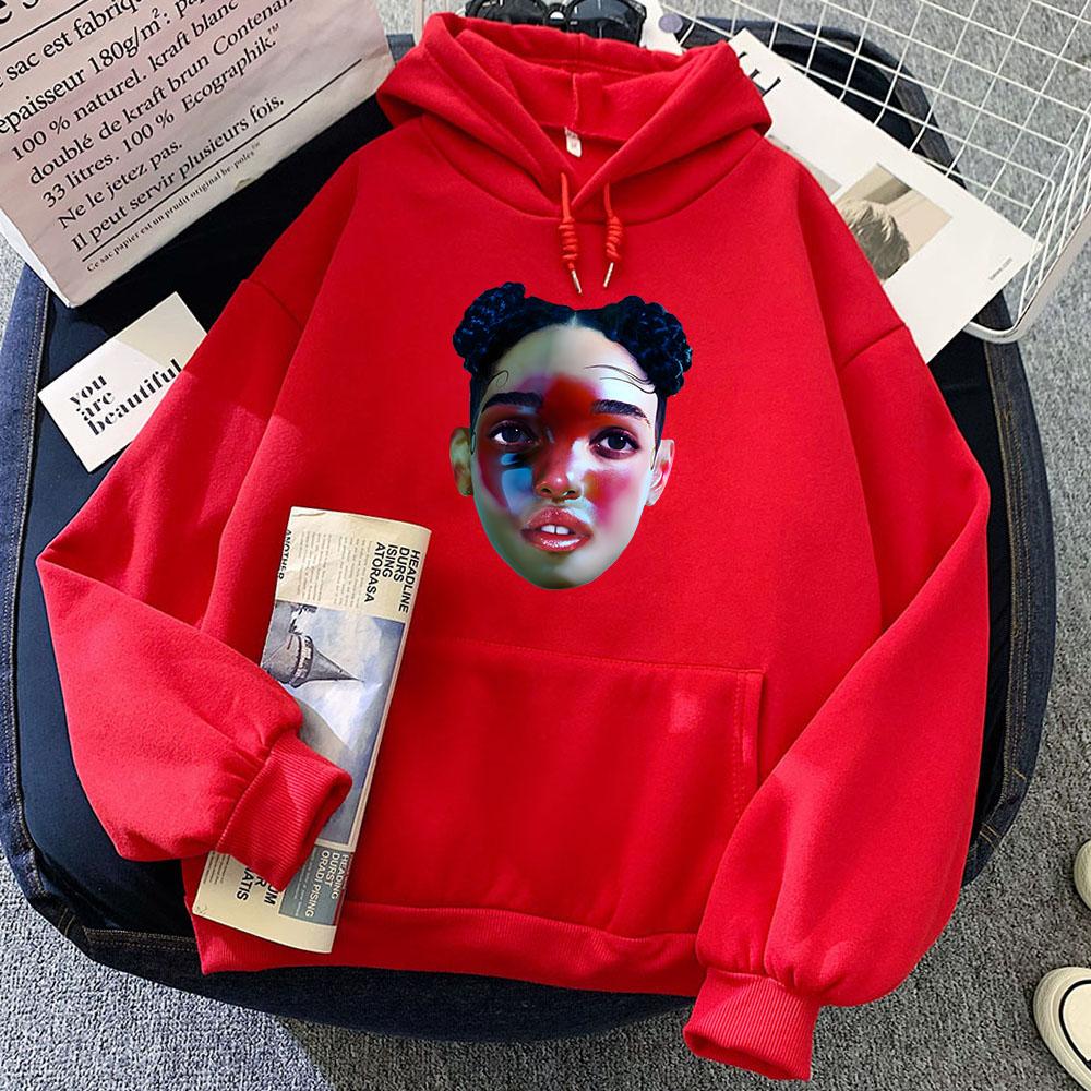 EUSEXUA 2024 New Song Hoodies Singer FKA Twigs Graphic Sweatshirts Ropa De Mujer Sudaderas Women/Men Clothes Round Neck Hoodie