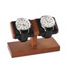 Papten Watch Wooden Watch For 2 Suitable for SM21503 Stand, Stand, Watches, Luxury, Stylish, Display, Storage, Photography, Gifts, Etc. (Black)