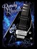 Винтажная футболка унисекс S5XL с изображением гитариста Рэнди Rhoads из Guitar Hero, хлопок, черная