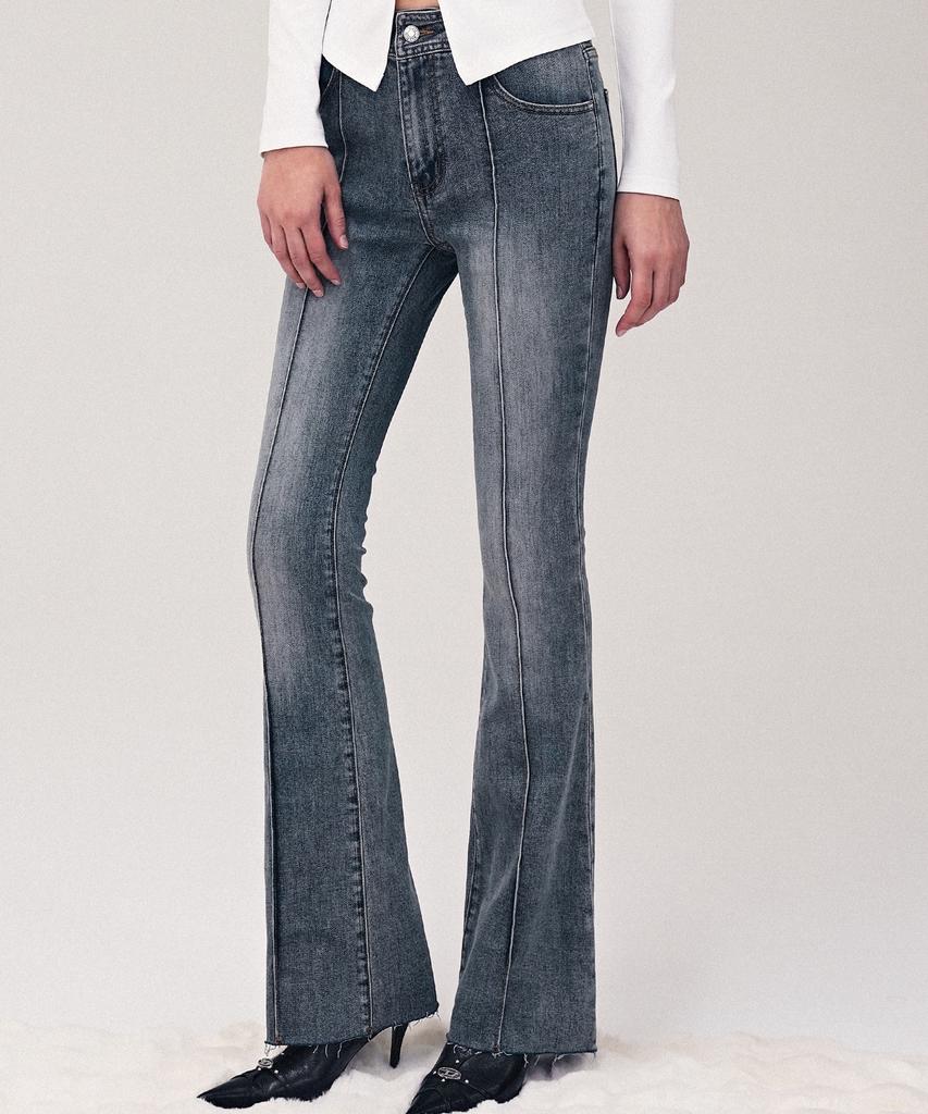AVANDRESS Contour Fit Bootscut Pants Black