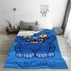 Crouching Tiger, Hidden Bird, Kpop Demon Hunters Flannel Blanket Winter Soft Durable Throws for Students Decor Sofa Bed Cover