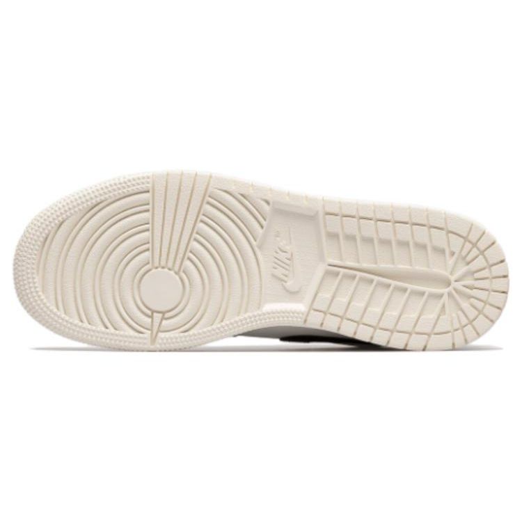 Детские кроссовки Air Jordan 1 Low GS Ice Blue Black Sail White 554723-401