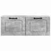 Wall Mounted TV Cabinet Concrete Grey 78.5 x 31 x 30 cm