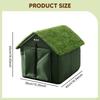 Уличный кошачий домик Изолированный Универсальный Теплый Приют для бездомных Конура для парка Осень Зима