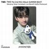 TWS Второй мини-альбом SUMMER BEAT Фотокарточка Weverse Shop Comeback Live Benefit