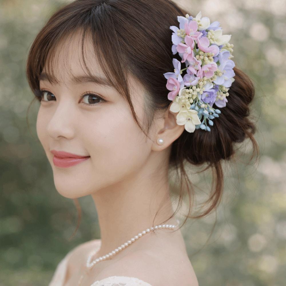 Fairy Flower Hair Stick Bohemian Thai Hair Fork Vintage Bride Hair Accessories Bridesmaid