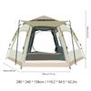 Мгновенно раскладывающаяся палатка, портативная водонепроницаемая автоматическая палатка, семейная палатка для кемпинга, пешего туризма, альпинизма