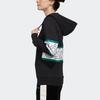 adidas Neo Womens пуловер с капюшоном женские толстовки черные EI4361