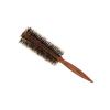NBAA Soft Roll Brush 45 Natural Wood Hair Brush Brown 1 Piece N.B.A.A. NB-BSN45