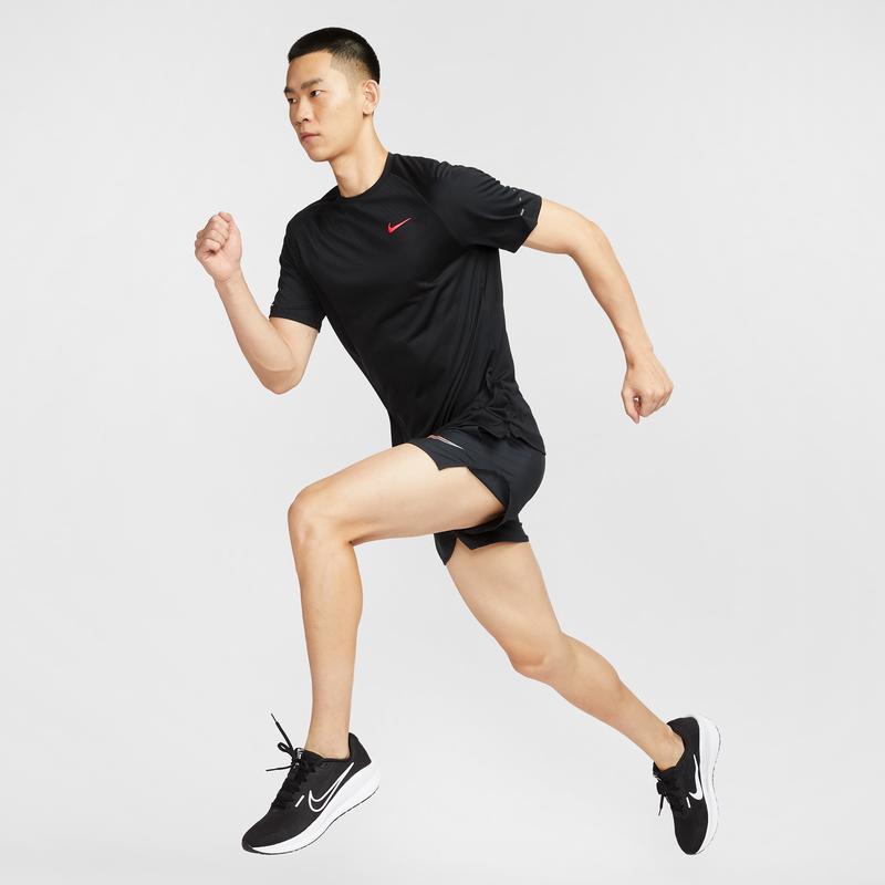 Nike Энергия Спорт Повседневная Футболка с коротким рукавом и круглым вырезом Мужские топы HV2129-010