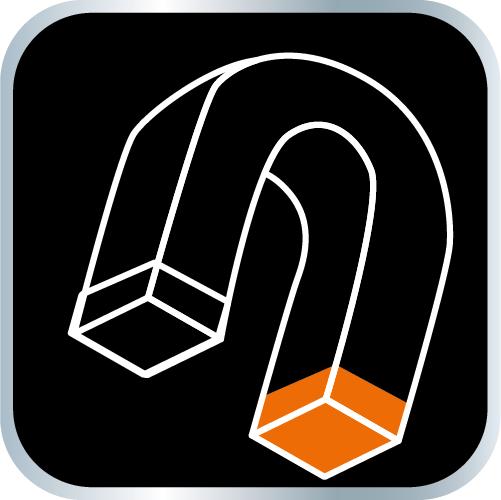 NEO magnetic mat (circle cutout)