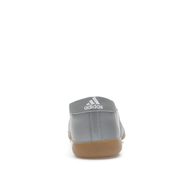 Adidas Taekwondo Mei Ballet серебристые металлические женские кроссовки Gum JR7032