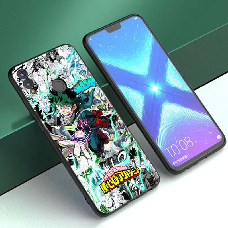 Чехол My Hero Academia Midoriya для Huawei Honor 10X Lite 7A 7S 8A 8S 8C 8X 9A 9C 10i 20i 30i 20S 20E 9X Pro 10 8 Lite Мягкий чехол