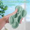 Easy Twist Release Ice Block Mold SIlicone Tiny Pebble Ice Trays Ice Ball Molds  Household Kitchen