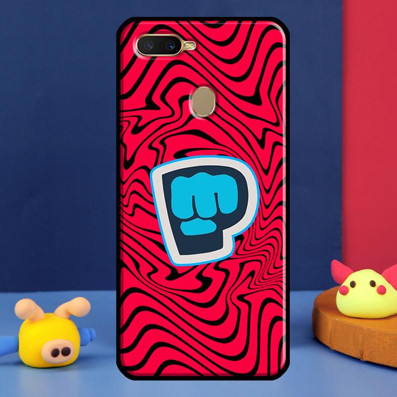 Чехол Pewdiepie Wave для Oppo A91 A5 A9 A16 A76 A96 A58 A78 A98 A52 A72 A74 A94 A54 S A57 A77 A15 A17