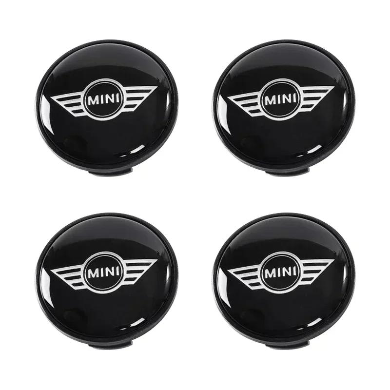 4pcs 54mm 56mm Car Wheel Center Hub Cap Badge Emblem Sticker For S JCW R50 R53 R55 R56 R57 R60 F55 F56