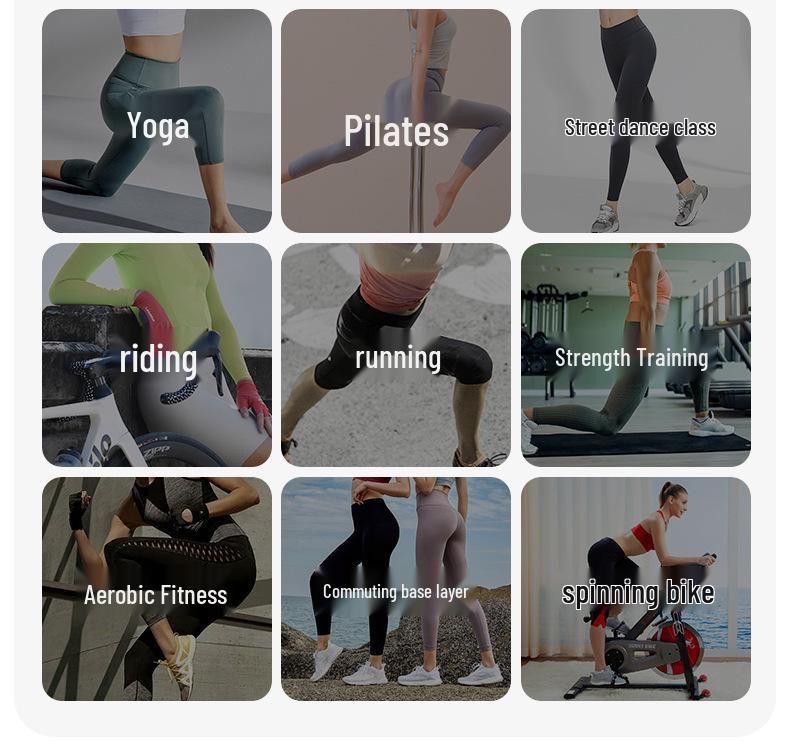 Бесшовные градиентные шорты для йоги с высокой талией - Женские персиковые, подчеркивающие ягодицы, утягивающие, трехчетвертные, для бега и фитнеса