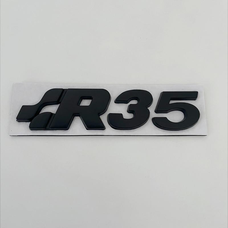 ASGBH1 3D Металлическая наклейка-эмблема на багажник R32 R35 R36 Для VW SR32 SR35 SR36 Volkswagen Golf MK4 Passat Tiguan