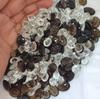 Smokey + Crystal Quartz Gemstone Lot, Mix Cut Gemstone, Loose Stones For Jewelry Making, 10-20 MM Size.