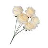 Silk Artificial Rose Flower 5 Heads Wedding Floral  for Wedding and Festival Decoration