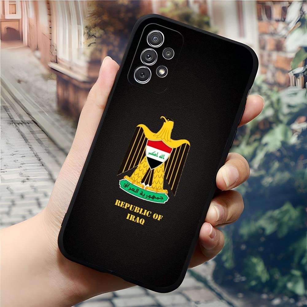 Iraqi Iraq National Flag Phone Case For Samsung Galaxy S24 S23 S26 S22 S25 S20 A16 S21 Ultra Fe Plus A54 A24 A53 Coque