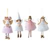 Cloth Christmas Angel Doll Drop Ornaments Angel Girl Toy Pendant Hanging Pendant Christmas Girl Pendant Festival Decor