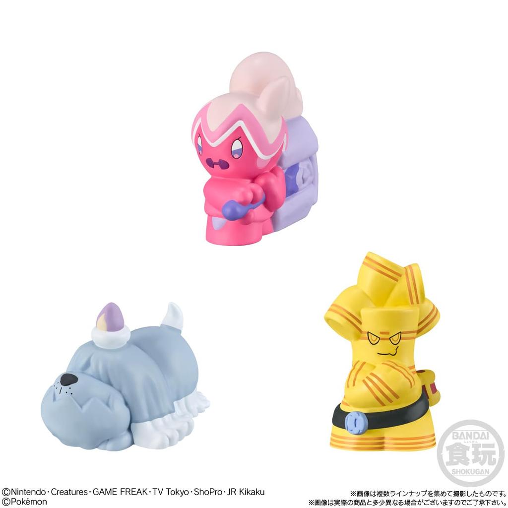 Bandai Pokemon Kids Roy and His Traveling Friends Edition BOX Жевательная резинка 24 шт. (Конфеты-игрушки)