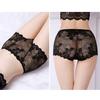 Women Briefs Breathable Elastic Hollow Out High Waist Trendy Inside Wearing Cotton Lace Stitching Ladies Briefs