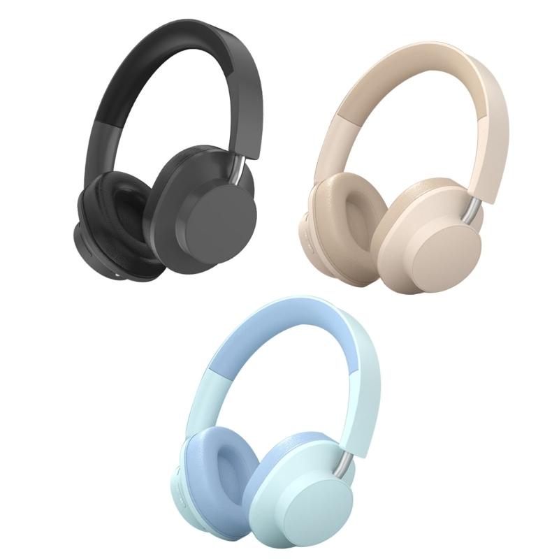 Портативная Красивая Совместимая с Bluetooth Гарнитура Легкие Беспроводные Наушники Накладные Наушники Без Болей