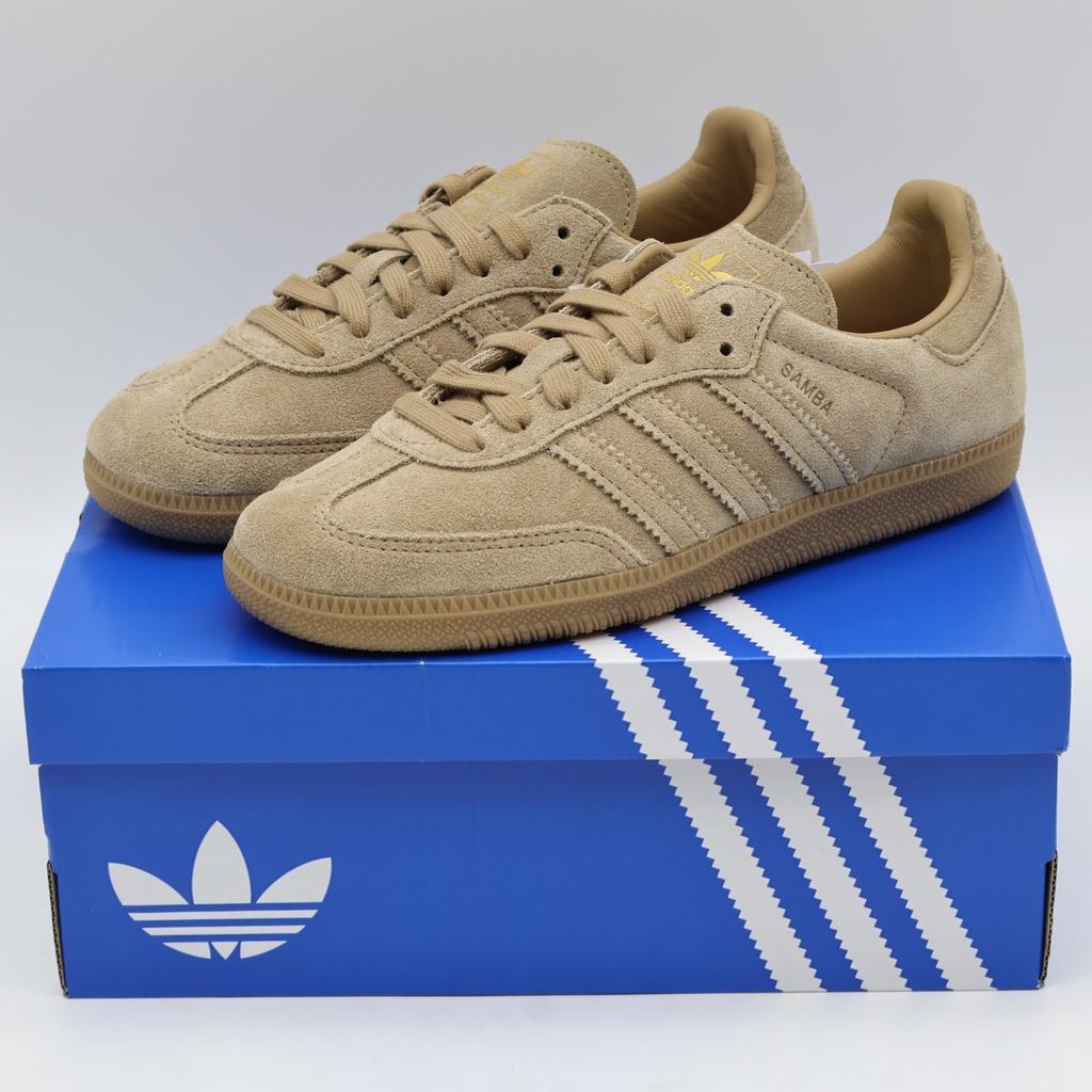 JR0889 adidas Originals Samba OG Картонный Песок Страта Металлик Золотой (Мужской)