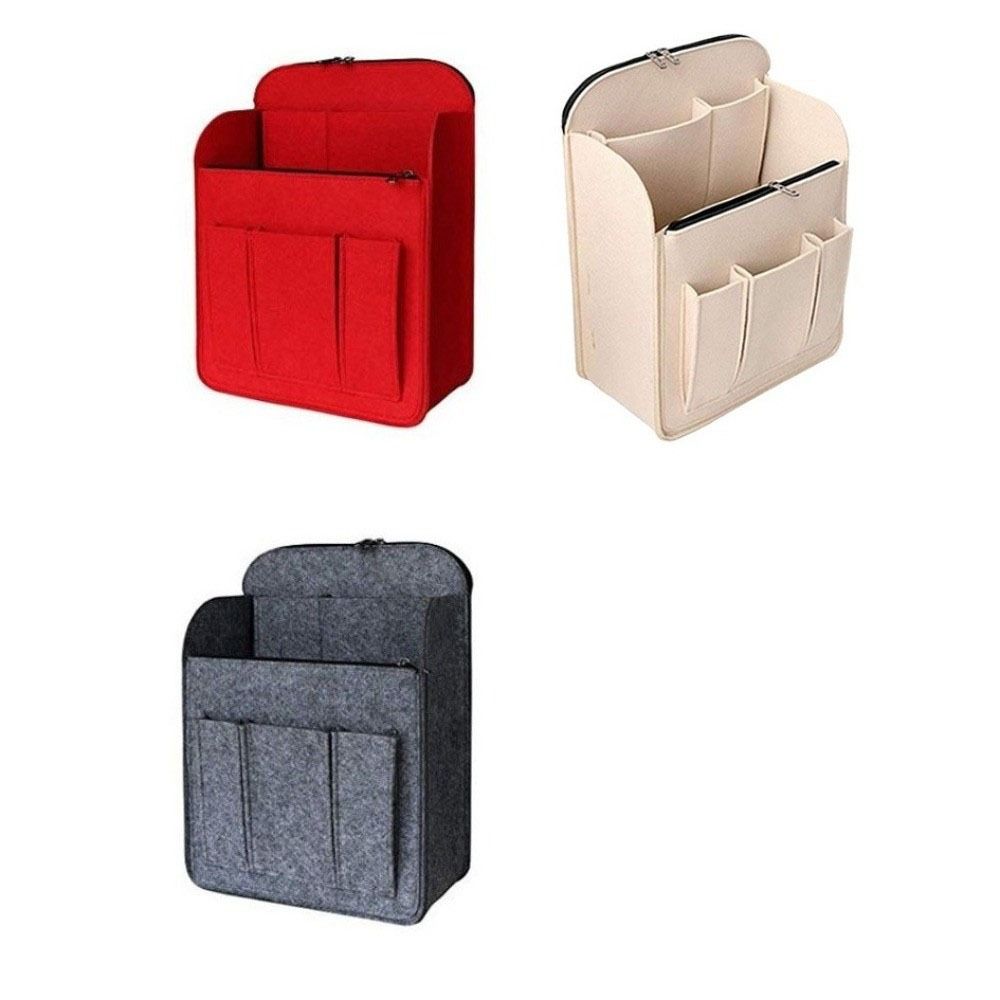 Multi-Pocket Backpack Organizer Insert Multi layer Storage Bag Portable Rucksack Insert  Unisex