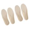 2 Pairs Shoe Insoles Light Weight Breathable Shoe Pads Flat Feet Correction EVA Soles Relief Insoles for Walking Running