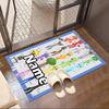 Custom Name Personalized Sprunki Game Print Carpet, Versatile Home Decor Rug, for Playroom, Apartment, Balcony, Entryway, Hallway Gift