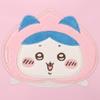 Shobido Chiikawa Square Pouch Original Design Peach Series 15cm x 15cm Cosmetic Bag