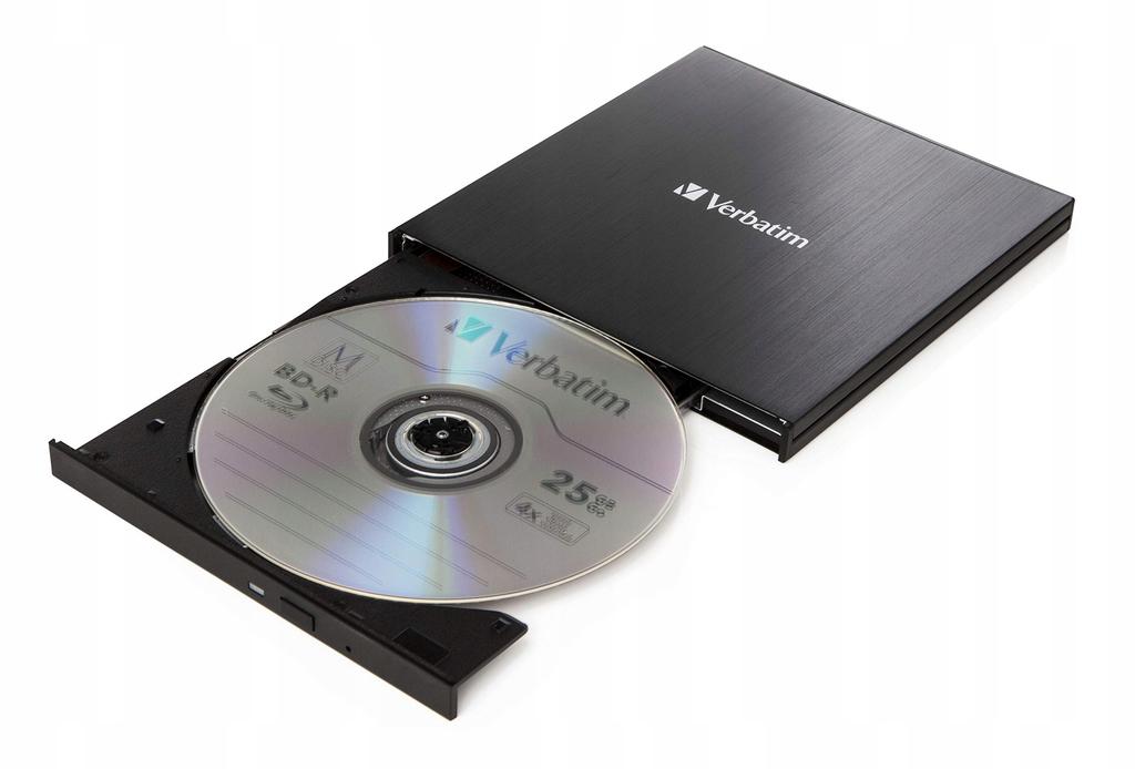 Nagrywarka zewnętrzna Verbatim BLU-RAY X4 USB-C 3.1