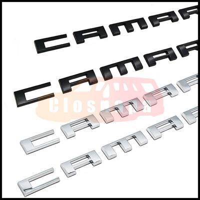 Пара боковых эмблем на крыло и дверь для Camaro 2010-2015 Буквы Пассажирская Водительская Значки