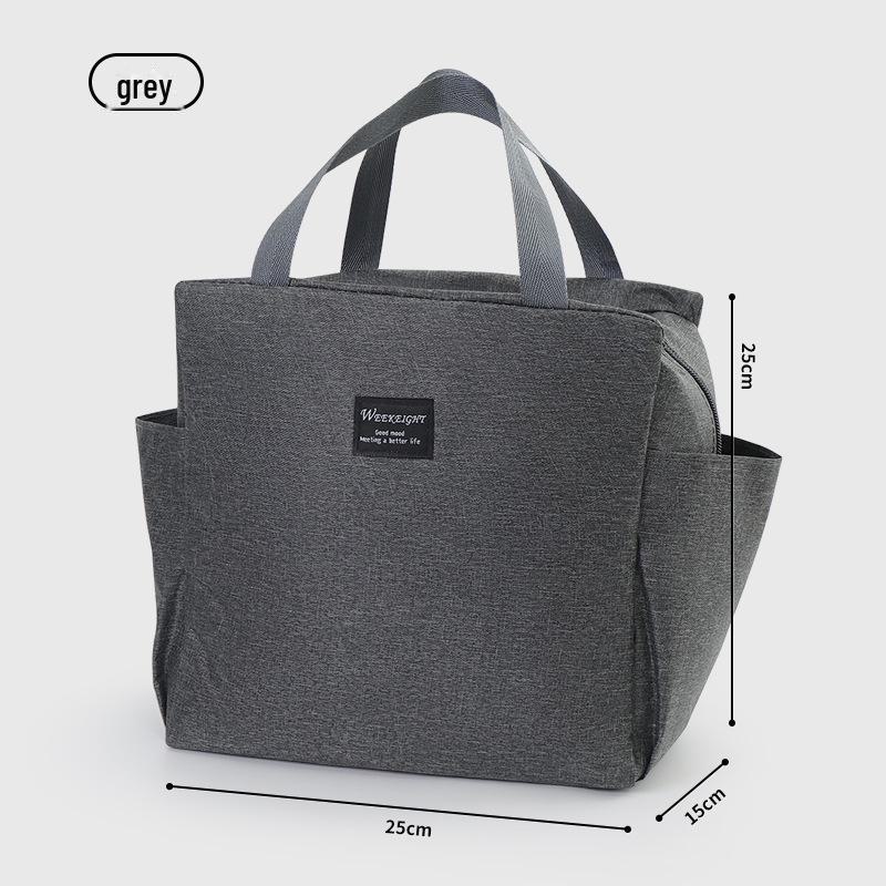 Утолщенная портативная сумка для ланча - изолированный и увеличенный мешок для льда