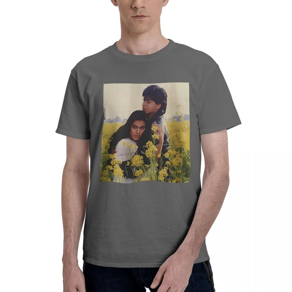 Dilwale Dulhania Le Jayenge СРК Шахрукх Кхан 100% Хлопок Повседневная Дышащая Удобная Футболка Смешные Футболки Угус Мужские Подарки