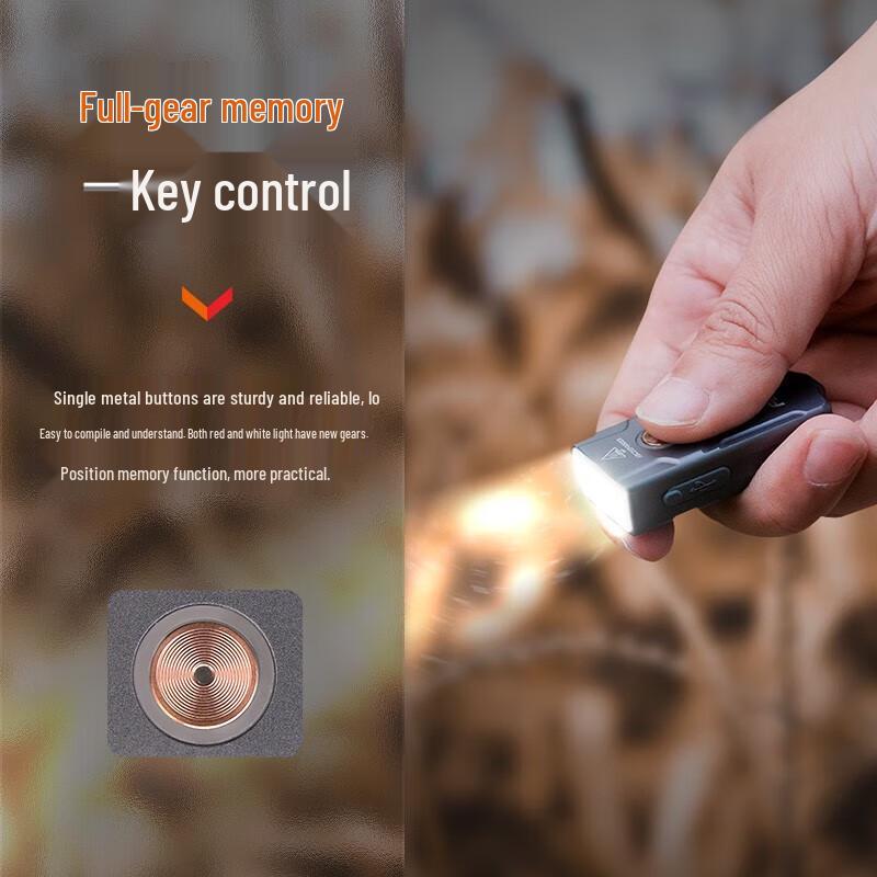 Fenix E03R V2.0 Mini EDC Flashlight